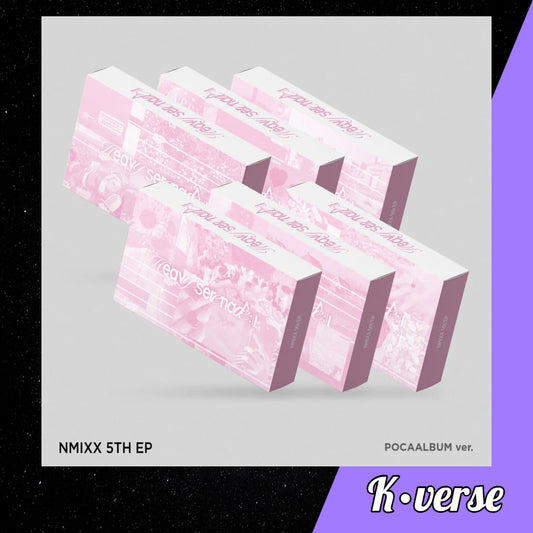 NMIXX 5th EP Album 'HEAVY SERENADE' ver. Pocaalbum