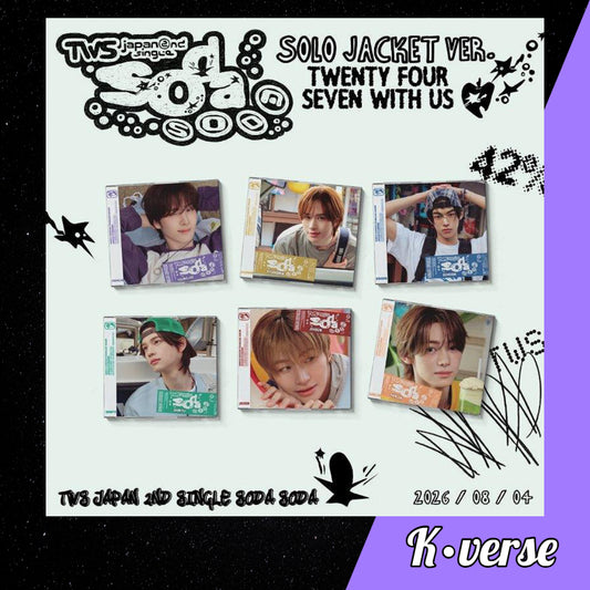 Preorder: TWS: Japan 2nd Single Album 'SODA SODA' ver. Solo Jacket