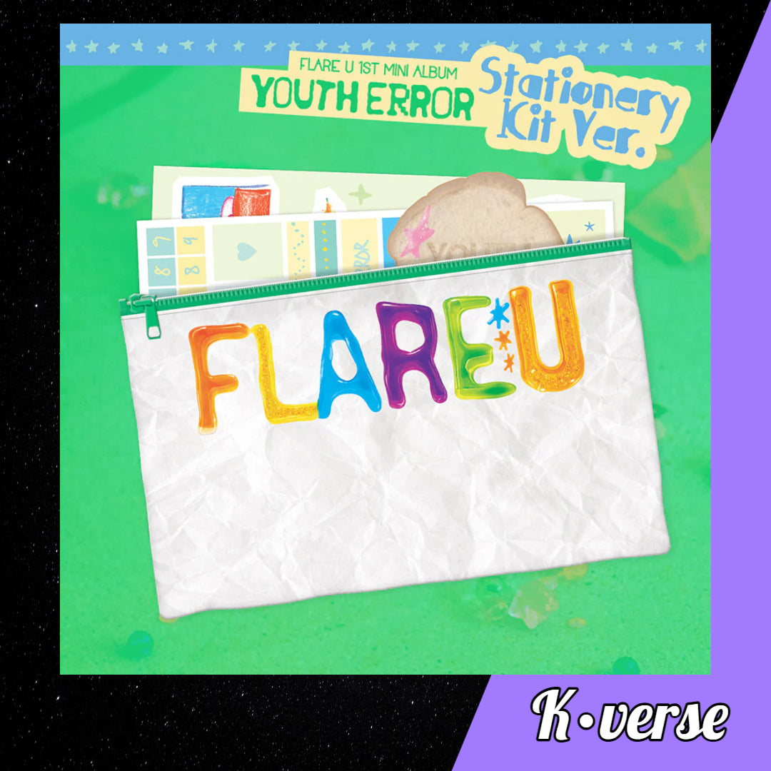 FLARE U 1st Mini Album 'YOUTH ERROR' ver. Stationary Kit