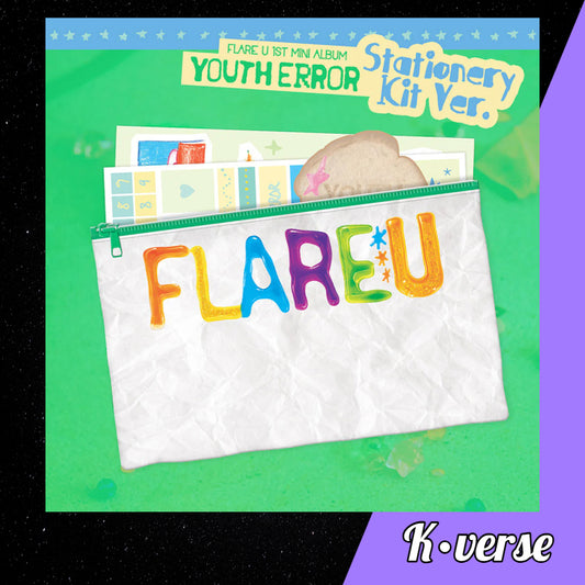 FLARE U 1st Mini Album 'YOUTH ERROR' ver. Stationary Kit