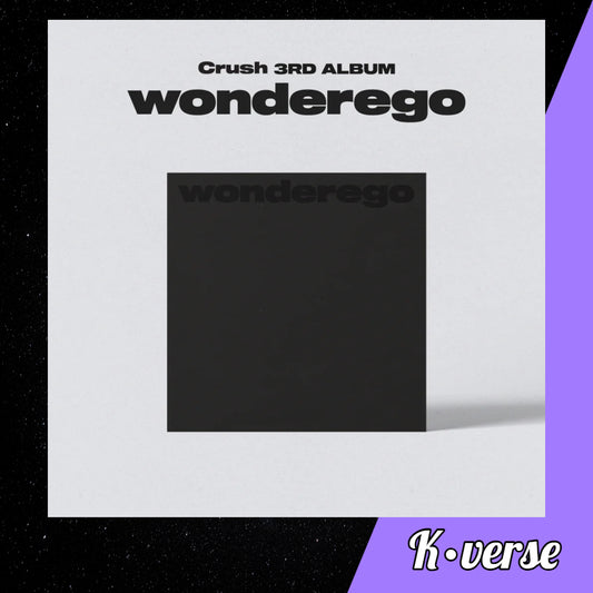 CRUSH 3rd Album 'Wonderego'