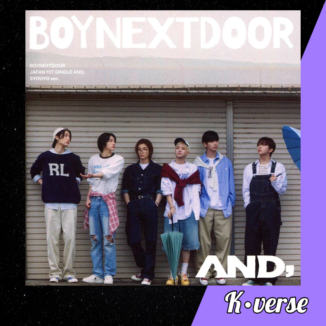 BOYNEXTDOOR Japan Debut Single 'AND,' ver. Standard