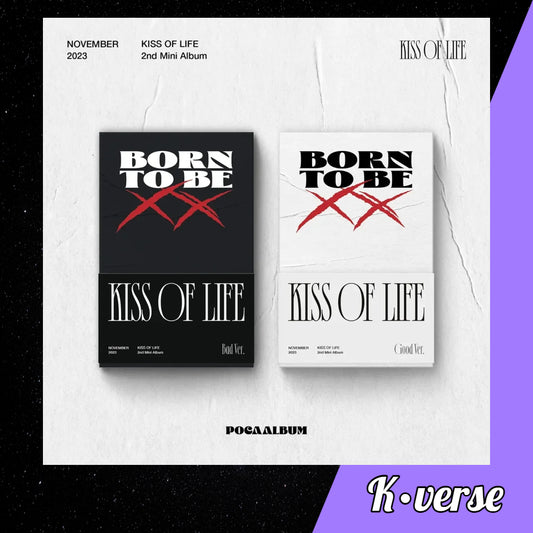 KISS OF LIFE 2nd Mini Album 'Born To Be XX' ver. Pocaalbum