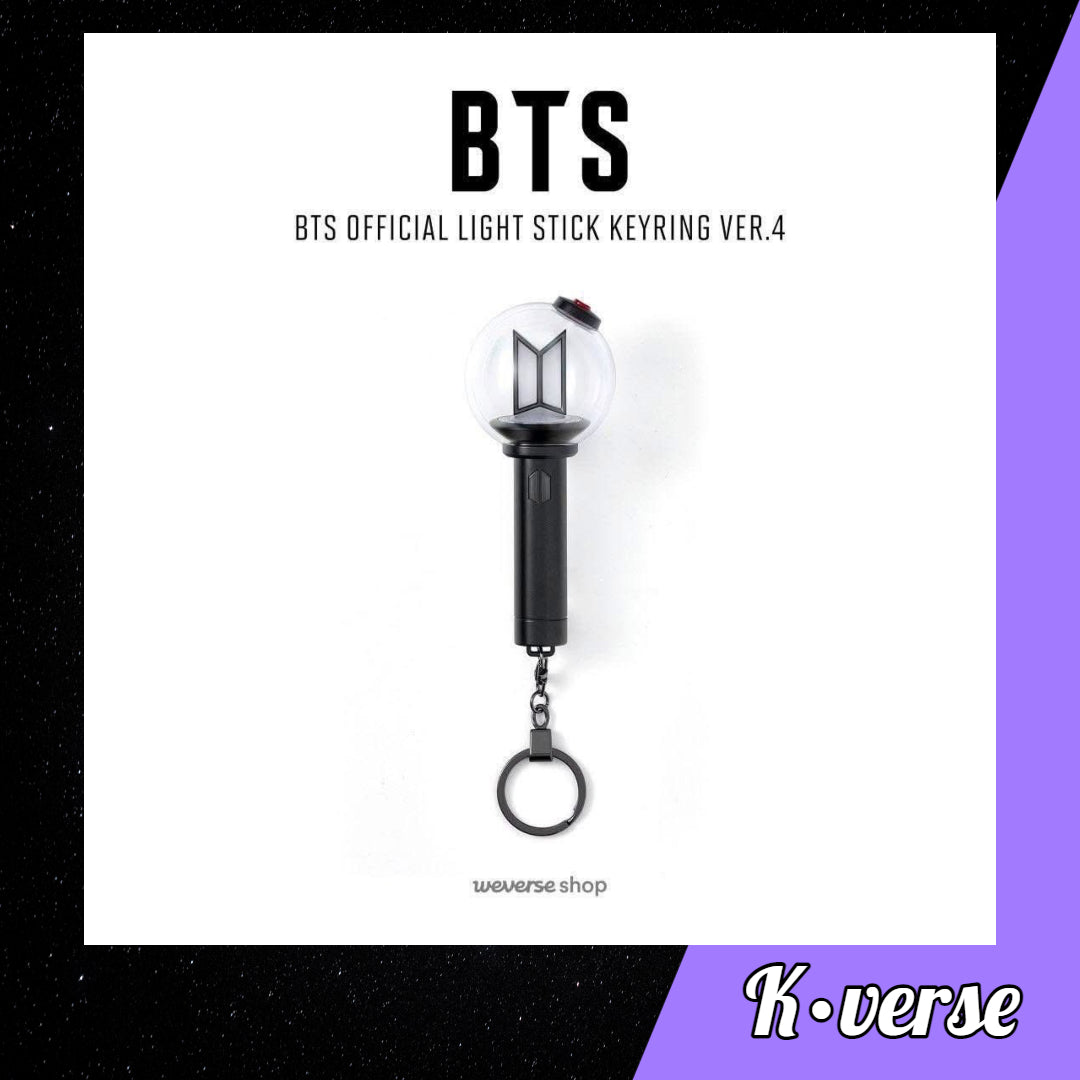 Preorder: BTS Official Lightstick ver. 4 Keyring