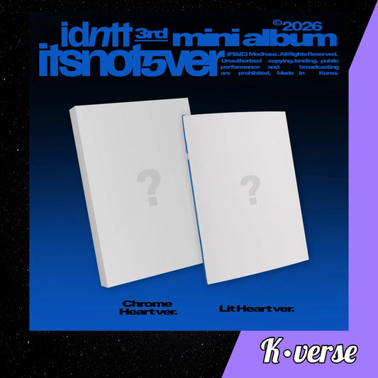 Preorder: idntt 3rd Mini Album 'itsnot5ver'