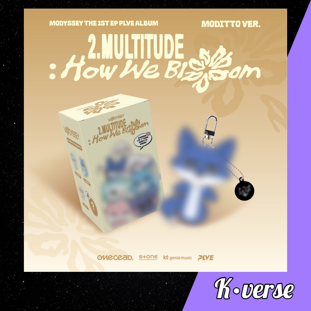 Preorder: MODYSSEY 1st Single EP Album '2.MULTITUDE: How We Bloom' ver. MODITTO