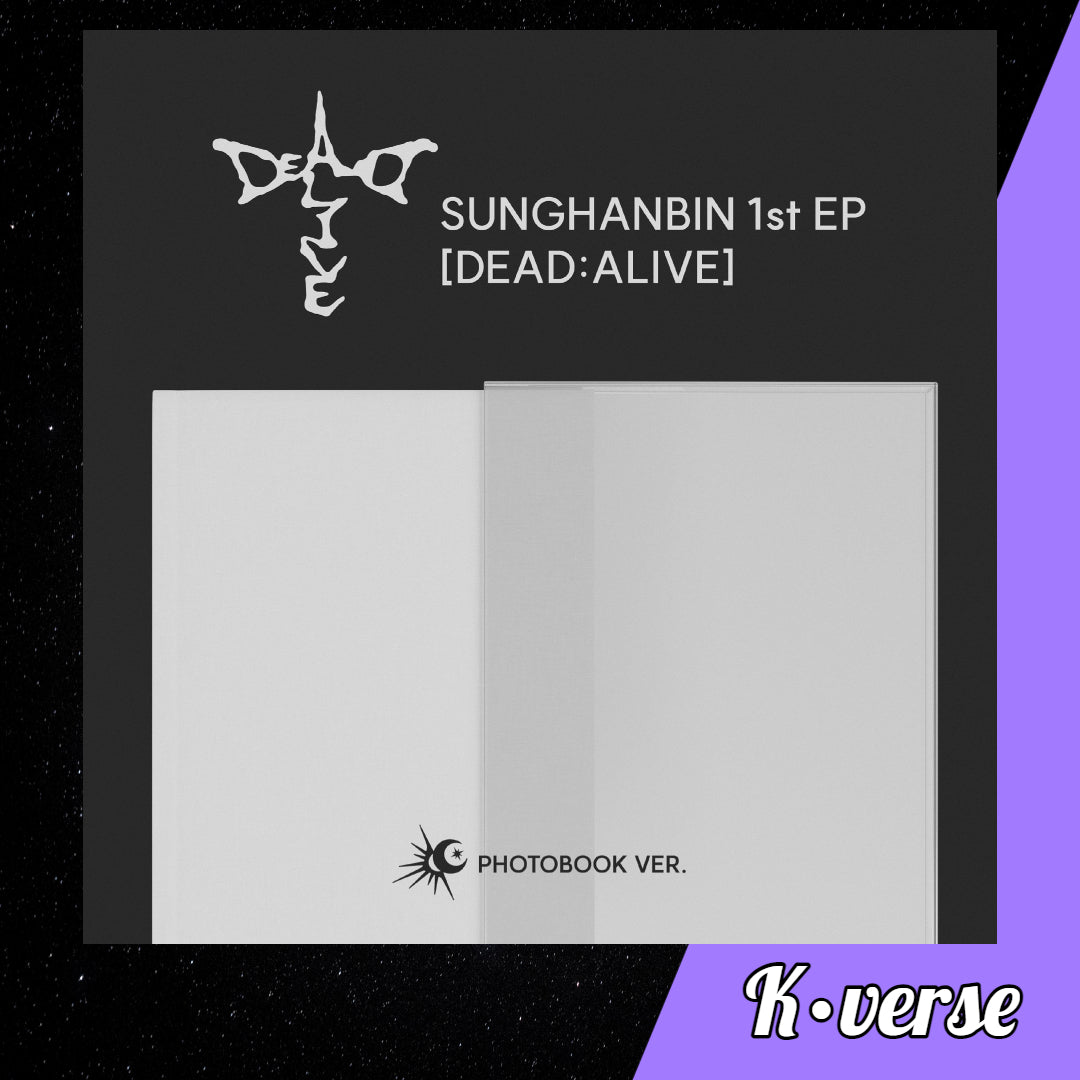Preorder: SUNGHANBIN 1st EP Album 'DEAD:ALIVE' ver. Photobook