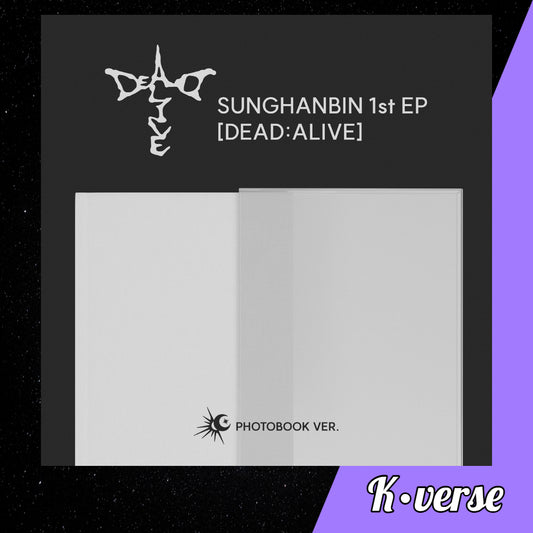 Preorder: SUNGHANBIN 1st EP Album 'DEAD:ALIVE' ver. Photobook
