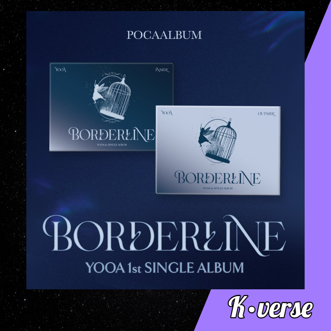 YOOA 1st Single Album 'Borderline' ver. POCAALBUM (Random)