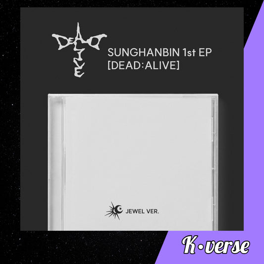 Preorder: SUNGHANBIN 1st EP Album 'DEAD:ALIVE' ver. Jewel