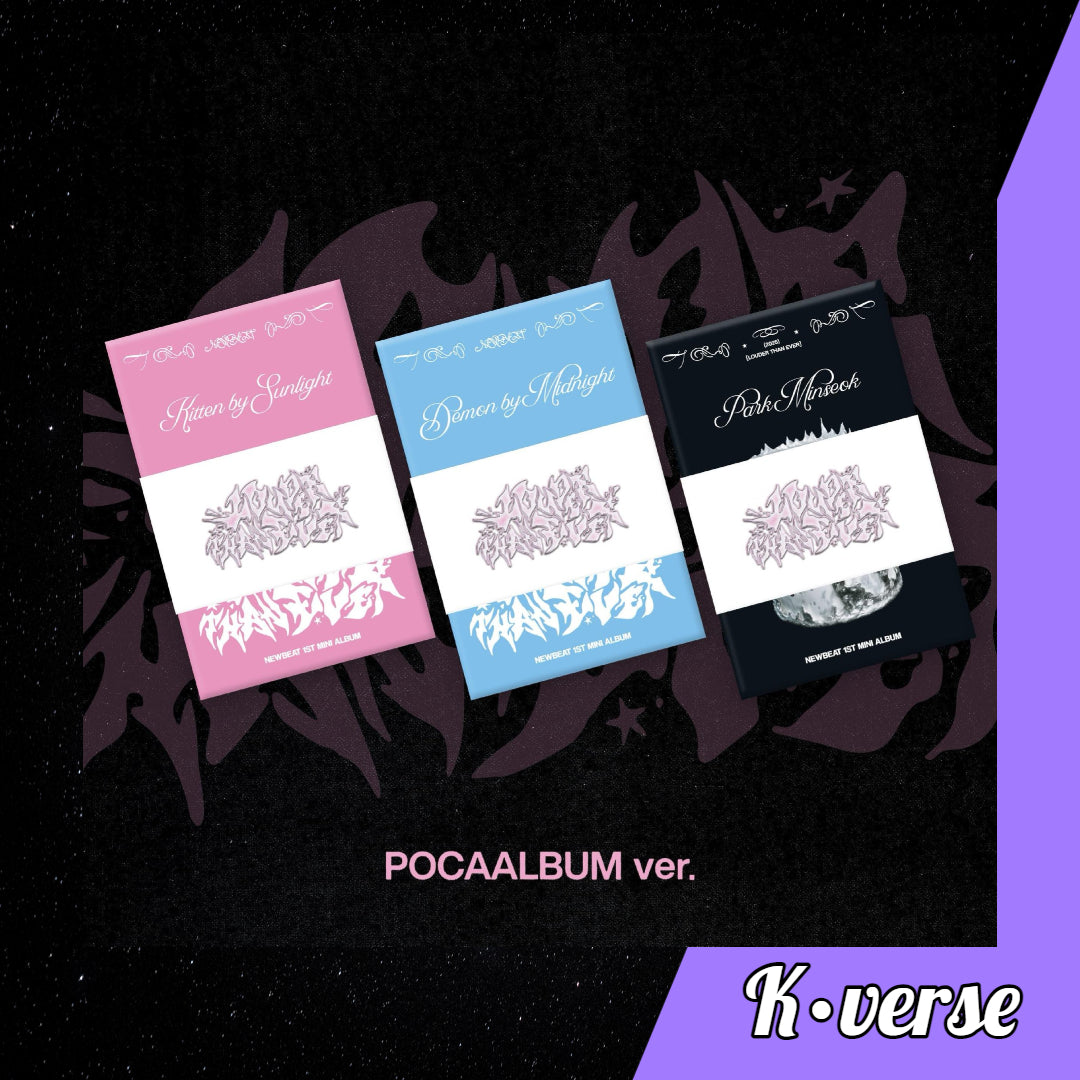NEWBEAT 1st Mini Album 'LOUDER THAN EVER' ver. Pocaalbum (Random)