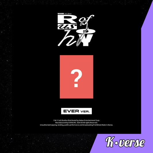 WHIB 3rd Single Album 'Rush Of Joy' ver. EVER