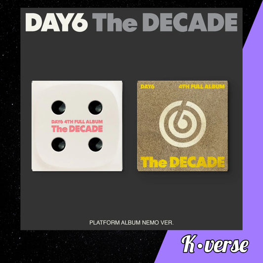 Preorder: DAY6 4th Full Album 'The DECADE' ver. Platform