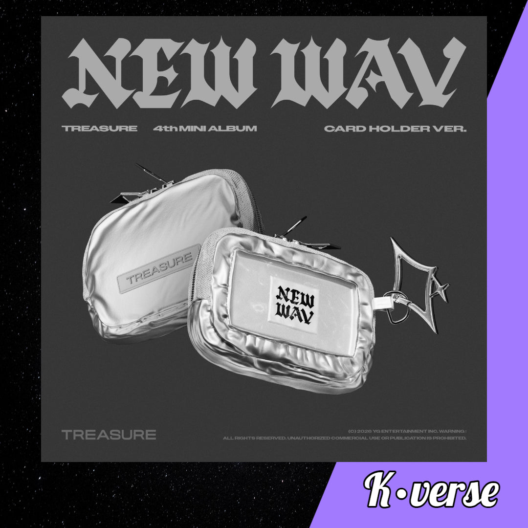 Preorder: TREASURE 4th Mini Album 'NEW WAV' ver. Card Holder