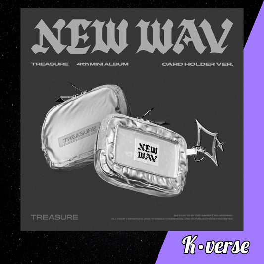 Preorder: TREASURE 4th Mini Album 'NEW WAV' ver. Card Holder