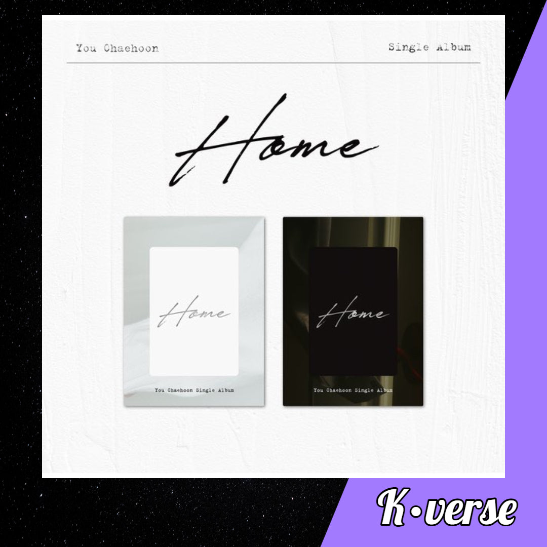 Preorder: You Chaehoon 1st Single Album 'Home'