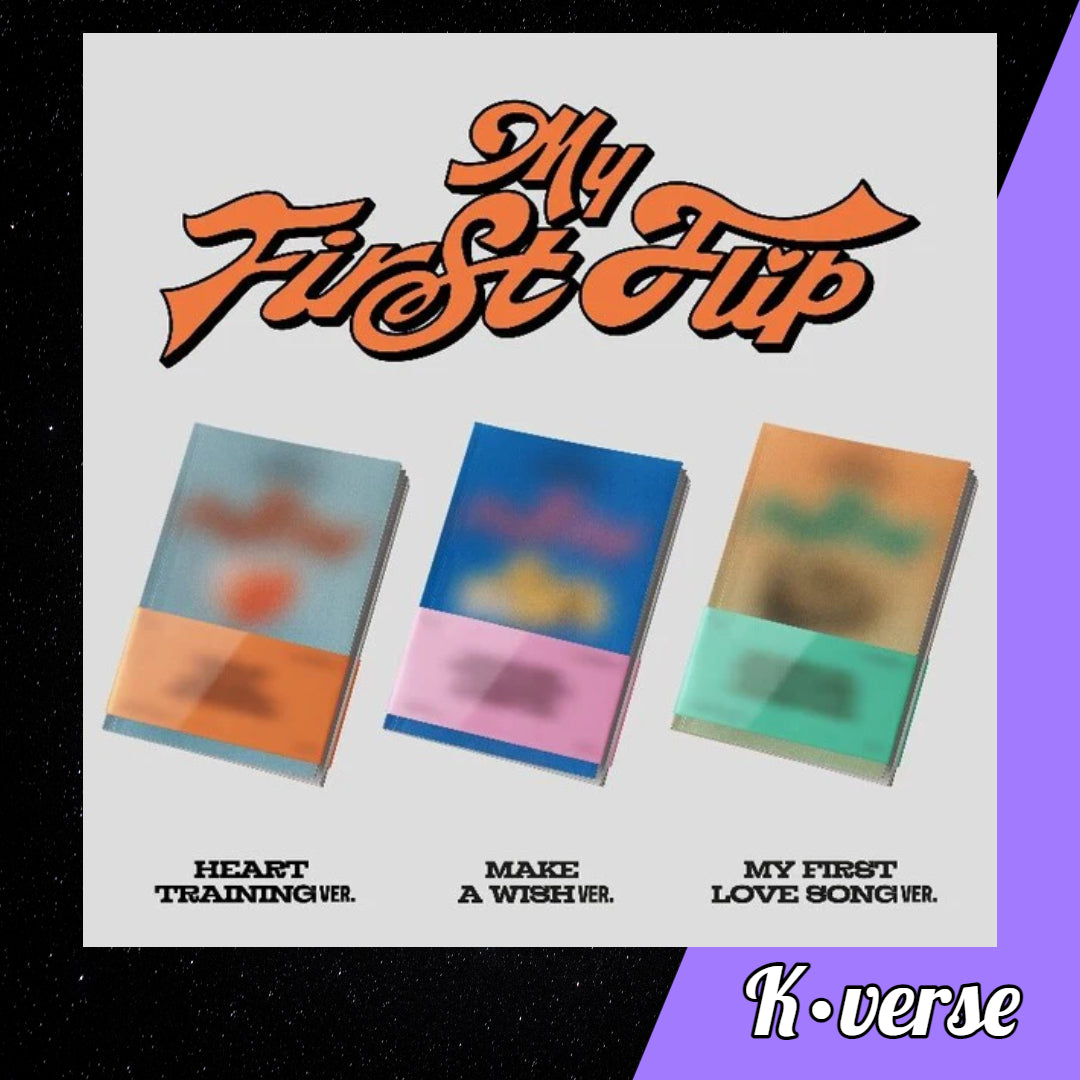 Preorder: KickFlip 3rd Mini Album 'My First Flip'