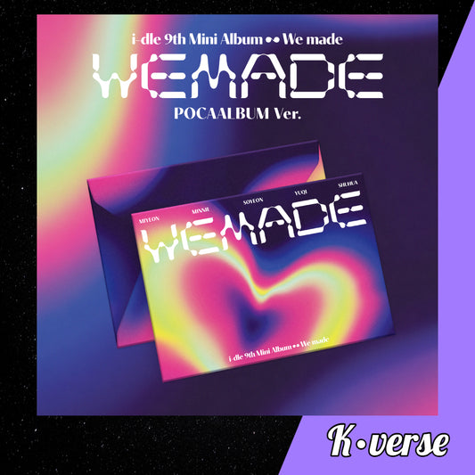 Preorder: i-dle* 9th Mini Album 'We Made' ver. Pocaalbum