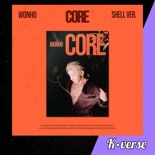 WONHO 1st EP Album 'CORE' ver. Shell