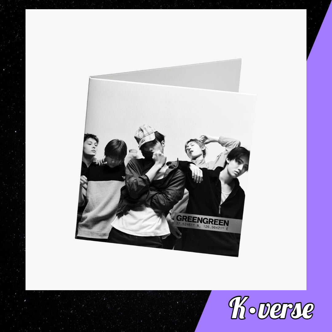 Preorder: CORTIS 2nd EP Album 'GREENGREEN_playextended' ver. Vinyl STUDIO