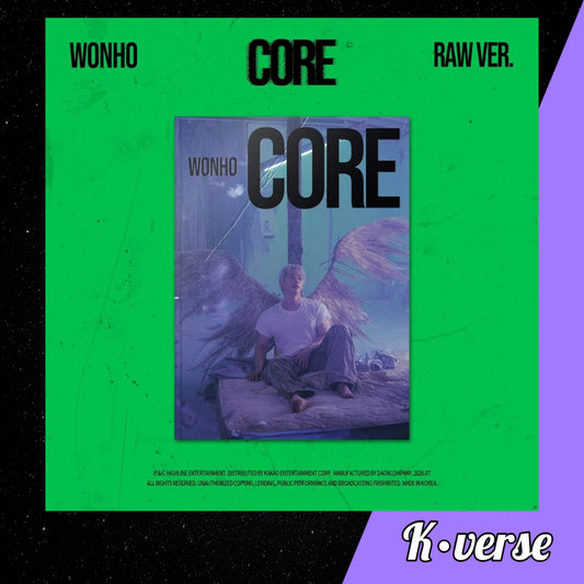 WONHO 1st EP Album 'CORE' ver. Raw