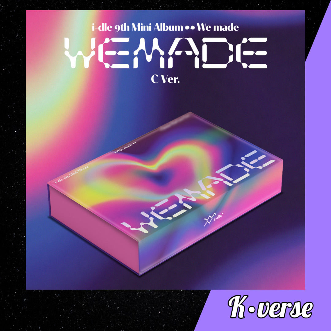 Preorder: i-dle* 9th Mini Album 'We Made' ver. C