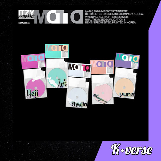 ITZY 12th Mini Album 'MOTTO' ver. Member