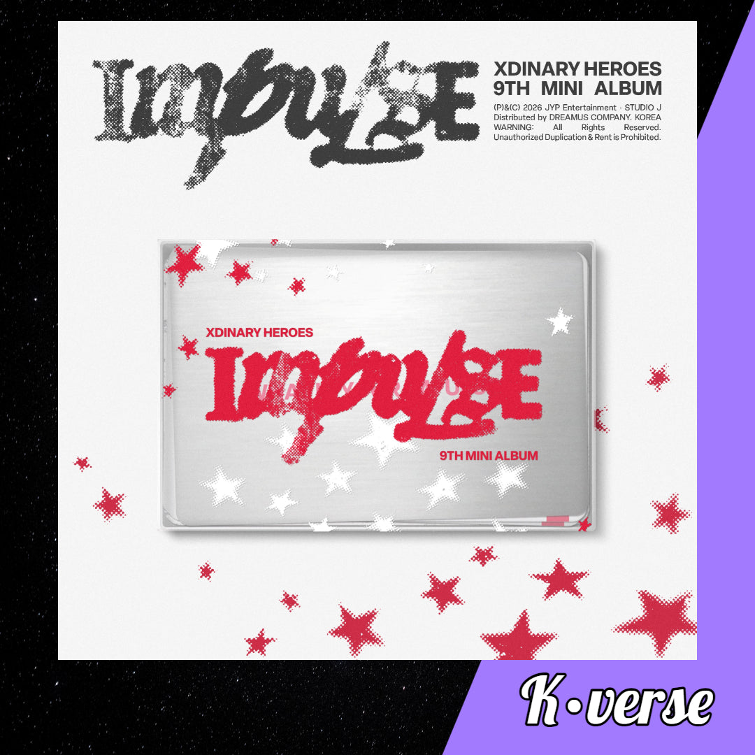 Preorder: XDINARY HEROES 9th Mini Album 'Impulse' ver. FANS ALBUM