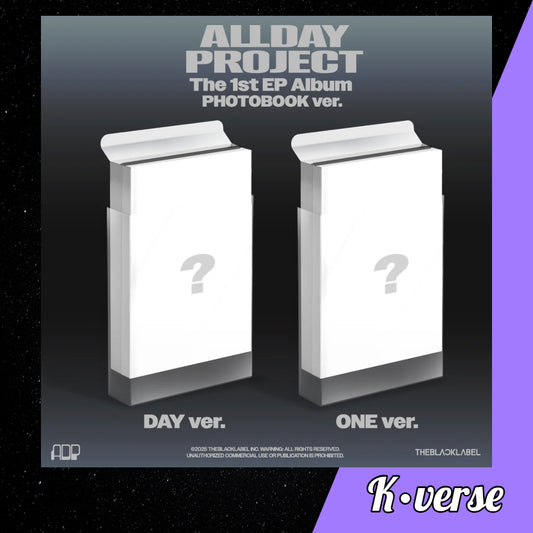 Preorder: ALLDAY PROJECT 1st EP Album 'ALLDAY PROJECT' ver. Photobook