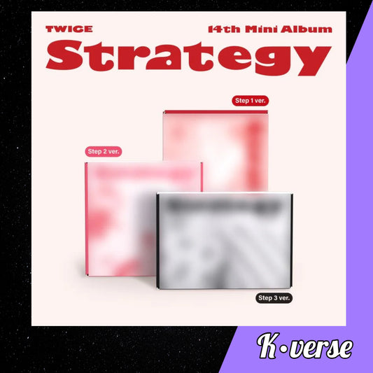 Preorder: TWICE 14th Mini Album 'STRATEGY'