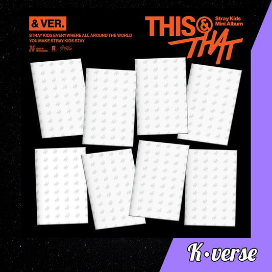 Preorder: STRAY KIDS 10th Mini Album 'THIS & THAT' ver. &