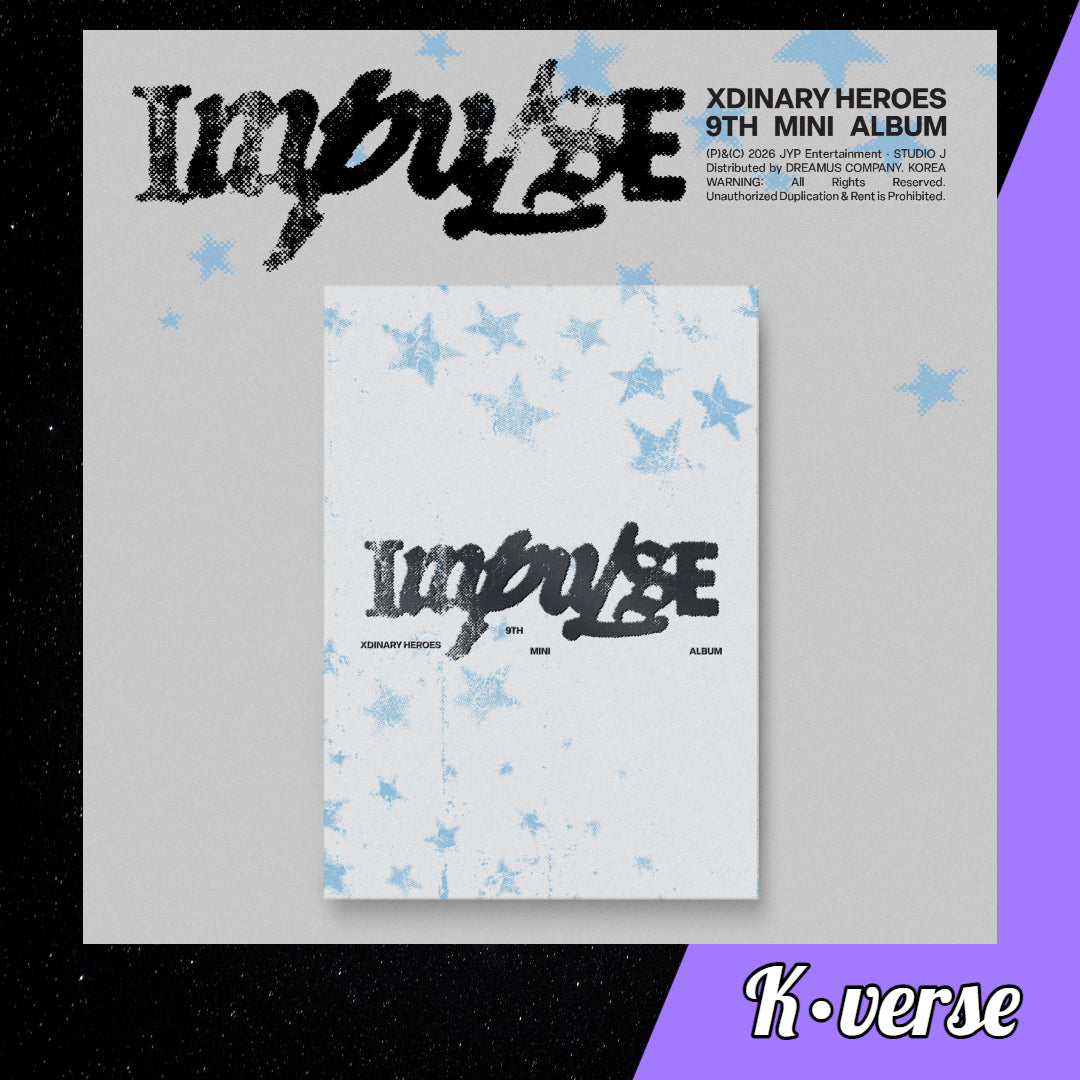 Preorder: XDINARY HEROES 9th Mini Album 'Impulse' ver. POSTCARD BOOK