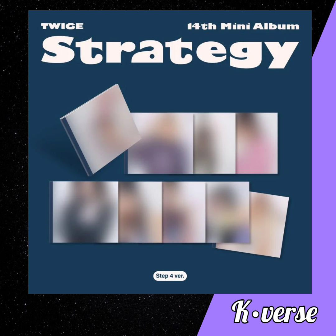 TWICE 14th Mini Album 'STRATEGY' ver. Step 4