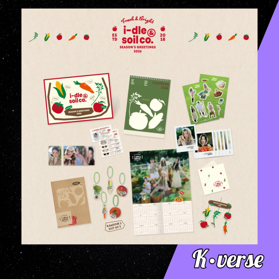 Preorder: i-dle 2026 Season's Greetings 'i-dle & soil co.'