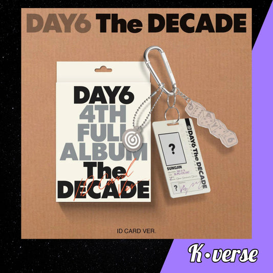 Preorder: DAY6 4th Full Album 'The DECADE' ver. ID Card