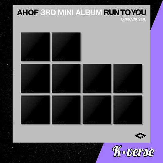 Preorder: AHOF 3rd Mini Album 'RUN TO YOU' ver. Digipack