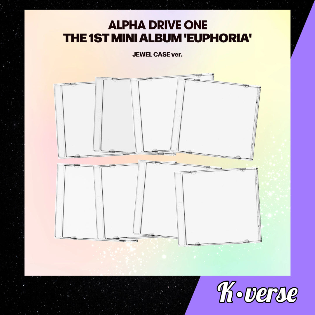 Preorder: ALPHA DRIVE ONE 1st Mini Album 'EUPHORIA' ver. Jewel Case