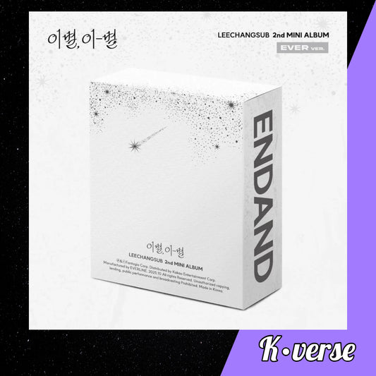 Preorder: Lee Changsub 2nd Mini Album 'ENDAND' ver. EVER