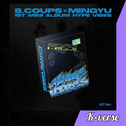 Preorder: S.COUPS x MINGYU 1st Mini Album 'HYPE VIBES' ver. KiT