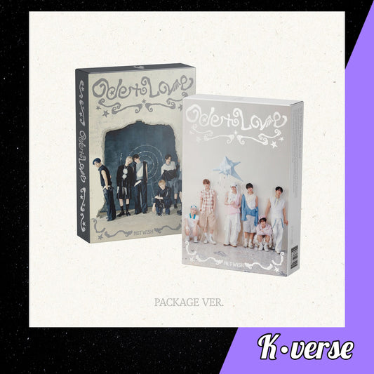 NCT WISH 1st Album 'Ode to Love' ver. Package