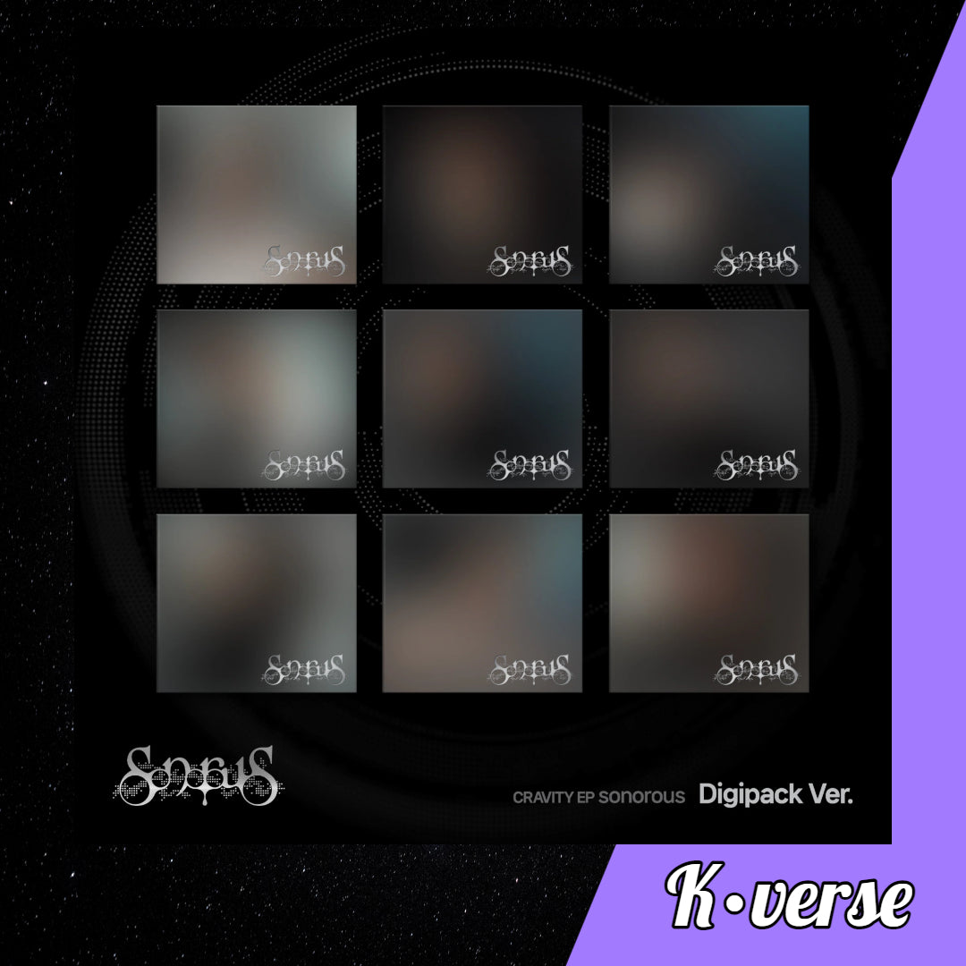 Preorder: CRAVITY EP Album 'SONOROUS' ver. Digipack