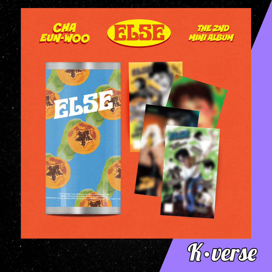 Preorder: Cha Eunwoo 2nd Mini Album 'ELSE' ver. Kiwee