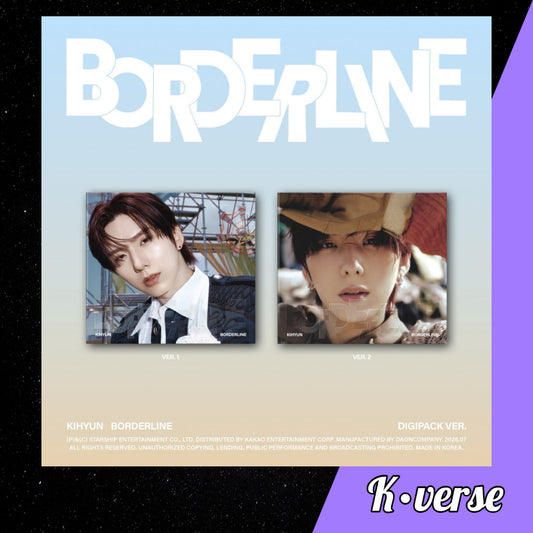 Kihyun 2nd EP Album 'BORDERLINE' ver. Digipack