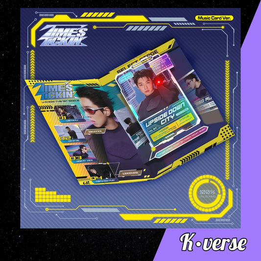 U-KNOW 1st Single Album 'TIME'S TICKIN'' ver. Music Card