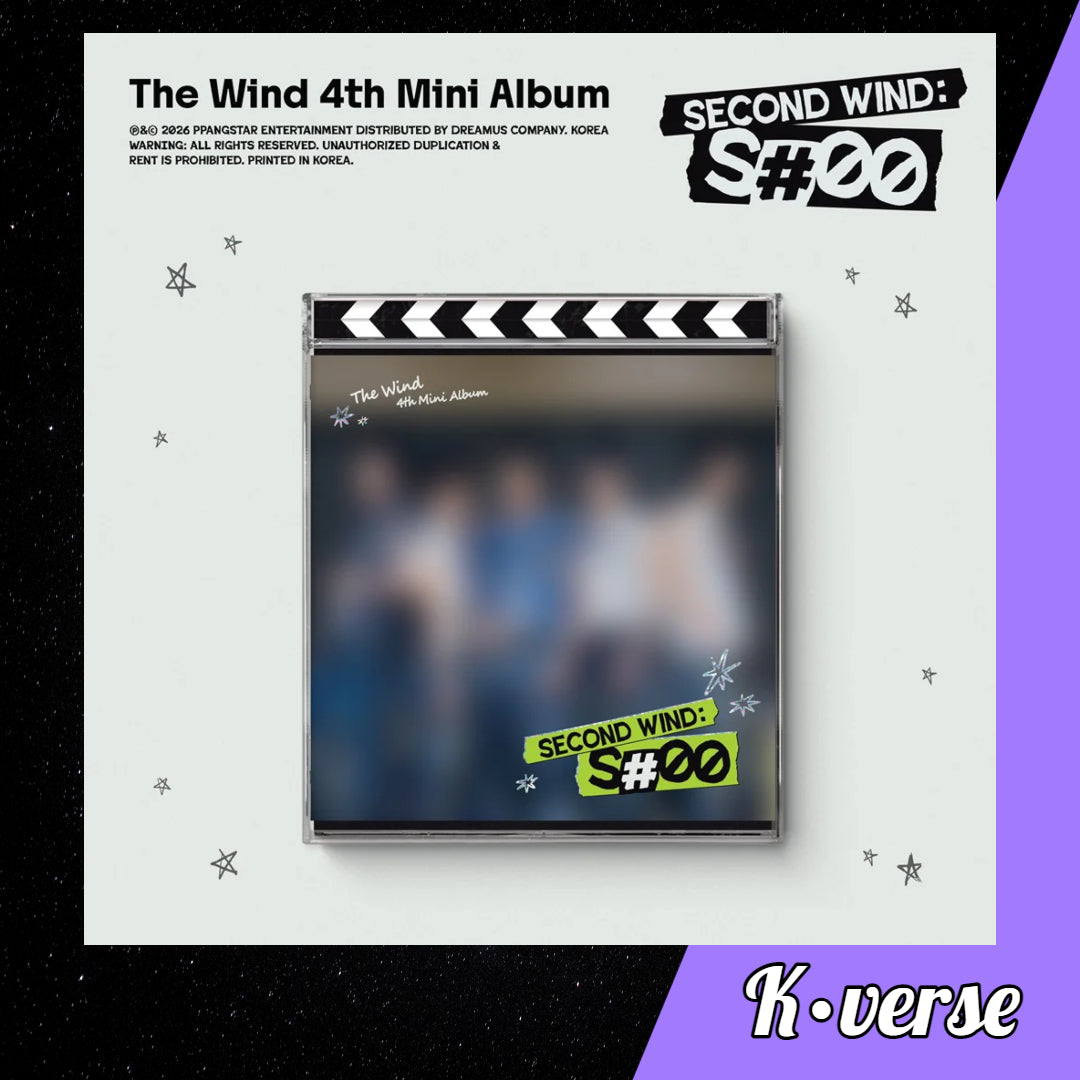Preorder: The Wind 4th Mini Album 'SECOND WIND: S#00' ver. Jewel Case