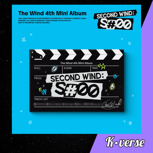 Preorder: The Wind 4th Mini Album 'SECOND WIND: S#00' ver. Photobook