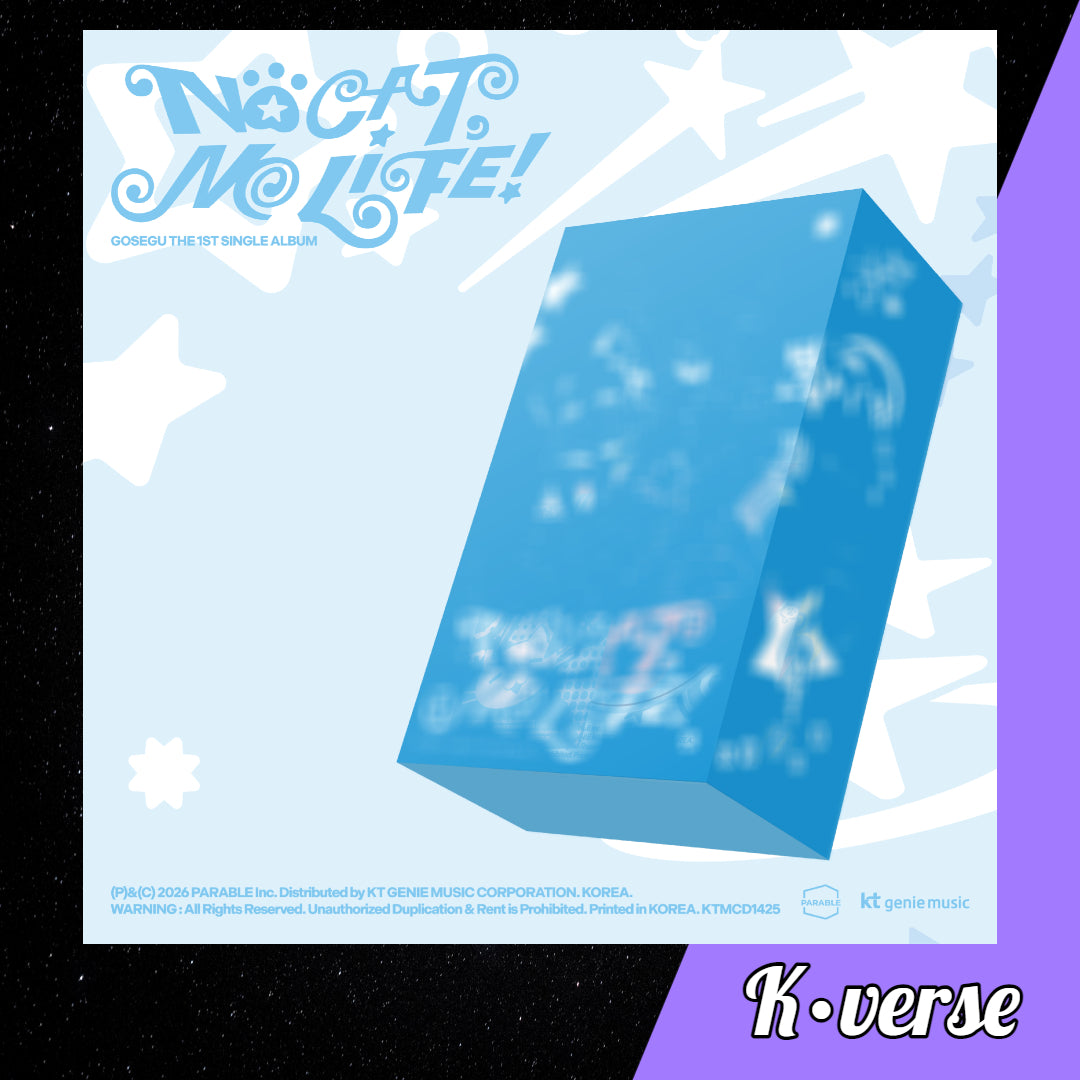 Preorder: GOSEGU 1st Single Album 'NO CAT, NO LIFE!'