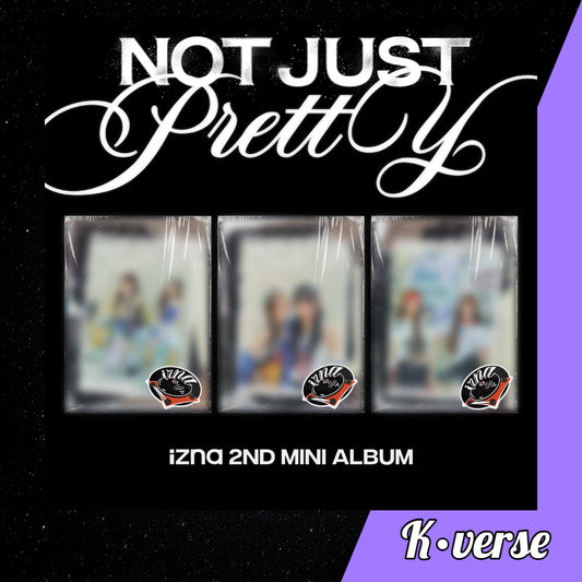 Preorder: IZNA 2nd Mini Album 'NOT JUST Pretty' ver. Poster Book