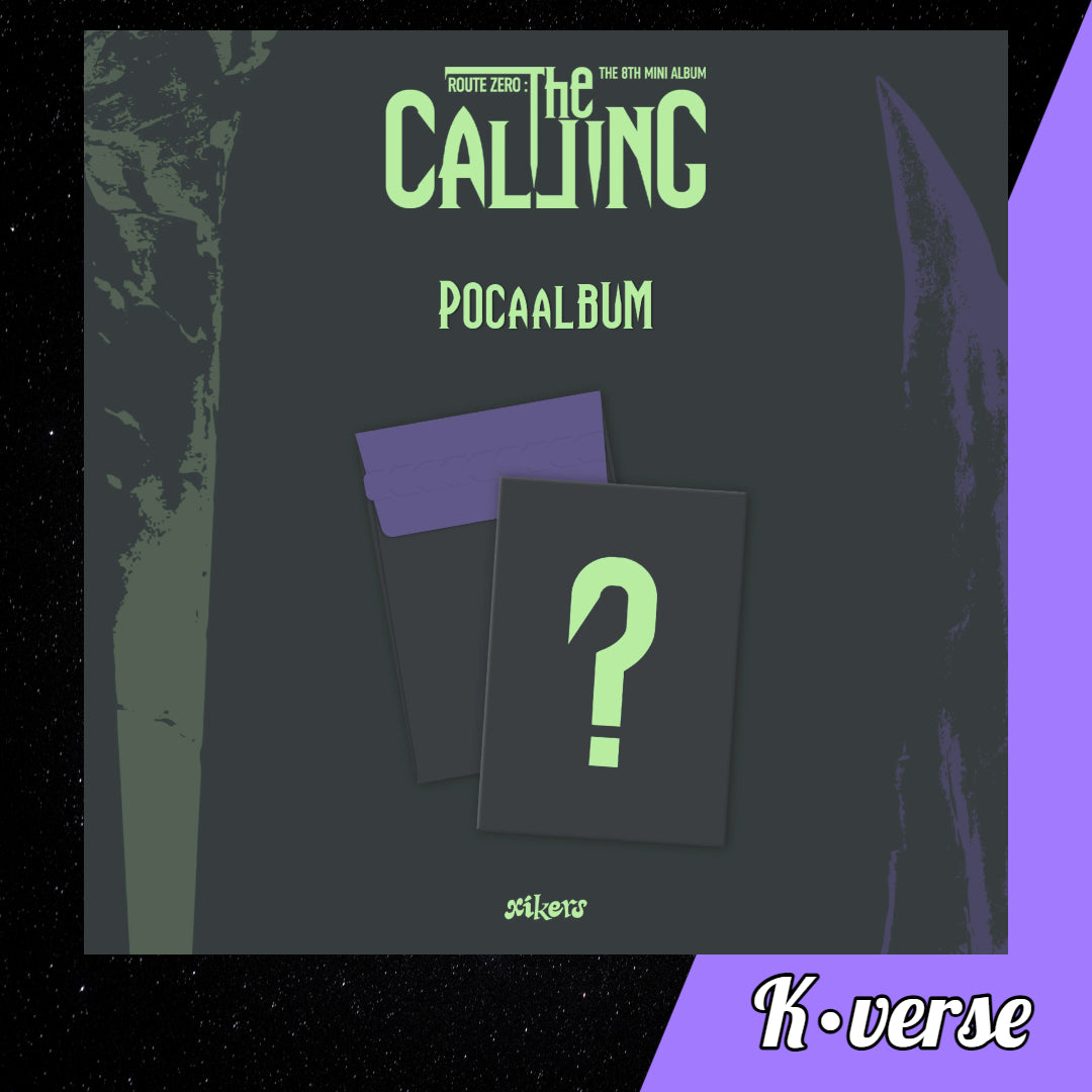 Preorder: XIKERS 8th Mini Album 'ROUTE ZERO: The CALLING' ver. Pocaalbum