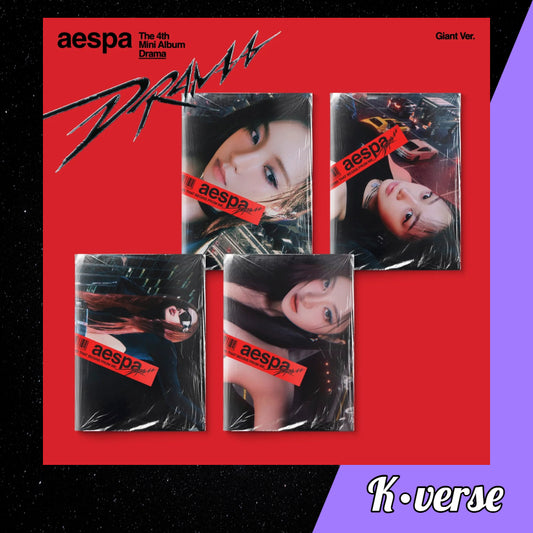 aespa 4th Mini Album 'Drama' ver. Giant